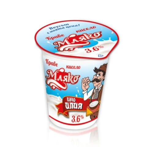 Кисело мляко 3.6% - Стандартна